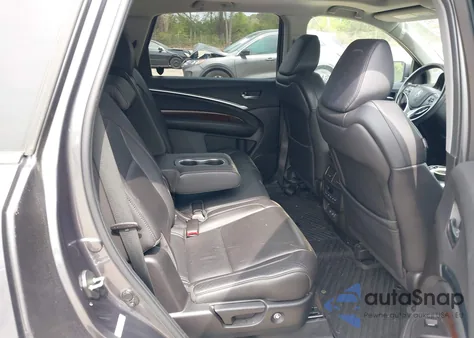 2017 Acura Mdx z USA, uszkodzony, nr VIN 5FRYD3H31HB008546